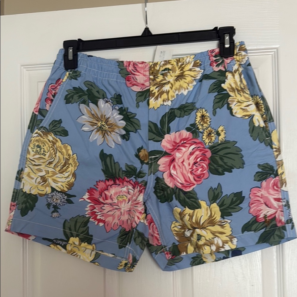 Floral Print Men's Shorts